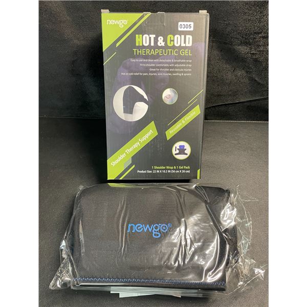 1 Newgo Hot & Cold Therapeutic Gel Shoulder Wrap/Shoulder Support - Brand New