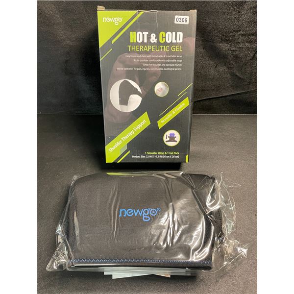 1 Newgo Hot & Cold Therapeutic Gel Shoulder Wrap/Shoulder Support - Brand New