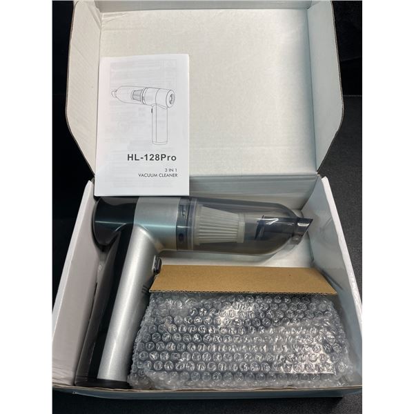 1 Handheld Portable 3 in 1 Vacuum Cleaner - Rechargeable Design - New