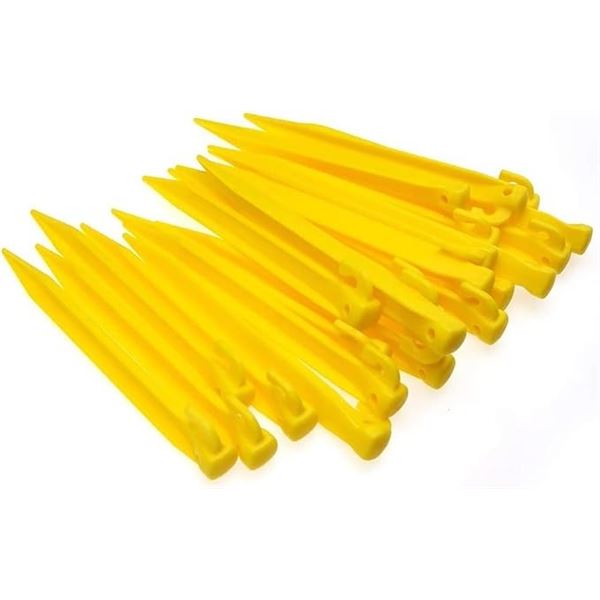 3 Packs of Durable Tent Pegs - 9 Inch Size - 18PCS Per Pack - New Sealed