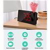 Image 4 : 2 LED Projection Alarm Clocks - Brand New
