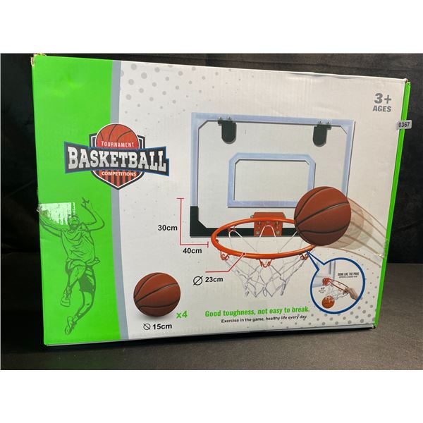 1 Wall Mountable Basketball Hoop/Net - Brand New