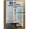 Image 2 : 1 Simple Houseware Standing Garment Tree Rack - Bronze - Brand New