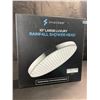 Image 1 : 1 Sparkpod 10-Inch Large Luxury Rainfall Shower Head - Classic Chrome/White Design - New