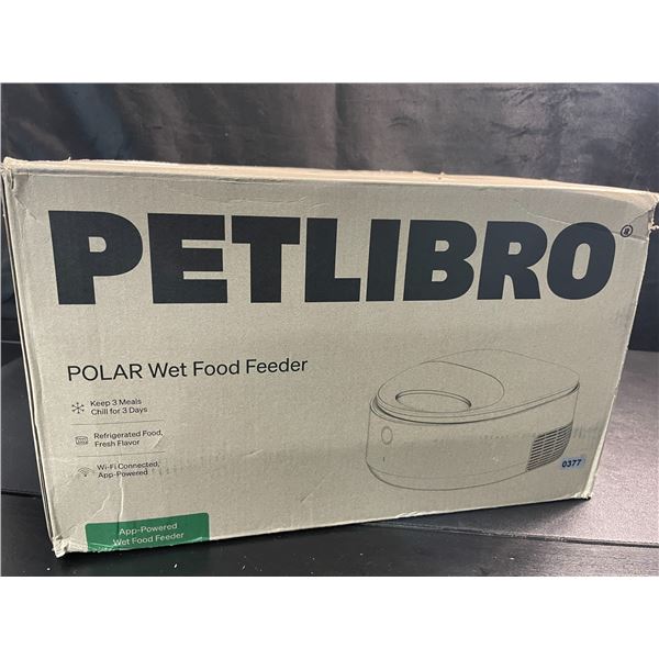 1 PetLibro Automatic Cat Wet Food Feeder/Dispenser - App/Wifi Control - Open Box