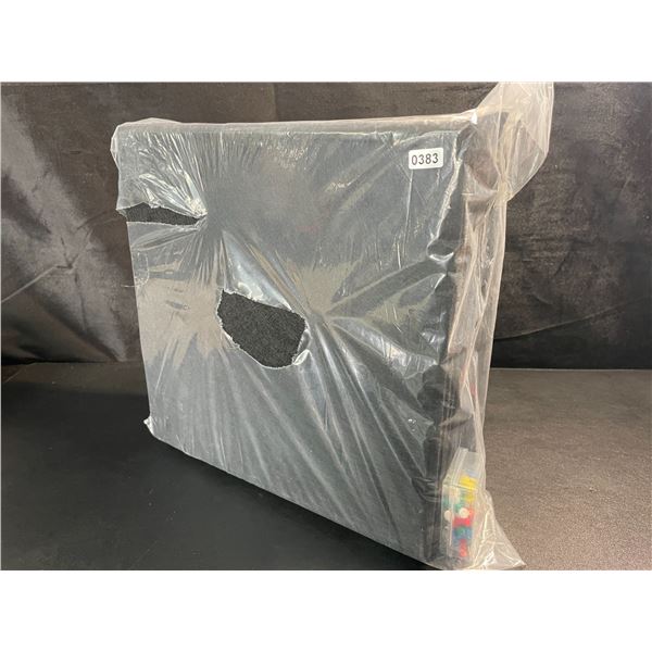 1 Pack of Large Felt Cork Board Wall Tiles - Black - 12" x 12" Size - 12 Panels Included - New