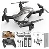 Image 1 : 1 DEERC D20 Mini Foldable Remote Control Drone w/ 720P HD Camera - Brand New