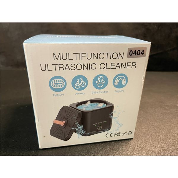 1 Multifunction Ultrasonic Cleaner Device - For Cleaning Jewelry, Small Electronics, Dentures, etc.