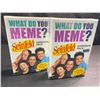 Image 1 : 2 "What Do You Meme?" Seinfeld Expansion Card Packs - New Sealed