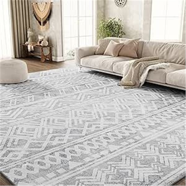 1 Resare Modern Area Rug/Carpet - Large 8FT x 10FT - For Living Room/Bedroom w/ Non-Slip Back - NEW