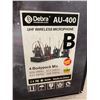 Image 2 : 1 D Debra Professional Audio (Model: AU-400) UHF 4-Channel Wireless Bodypack Mic Set - BRAND NEW