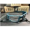 Image 4 : 3 Pairs of EDGE Dawson Wrap-Around Safety Glasses - Marine Frame, Clear Vapor Shield Lens - NEW