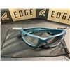 Image 3 : 3 Pairs of EDGE Dawson Wrap-Around Safety Glasses - Marine Frame, Clear Vapor Shield Lens - NEW