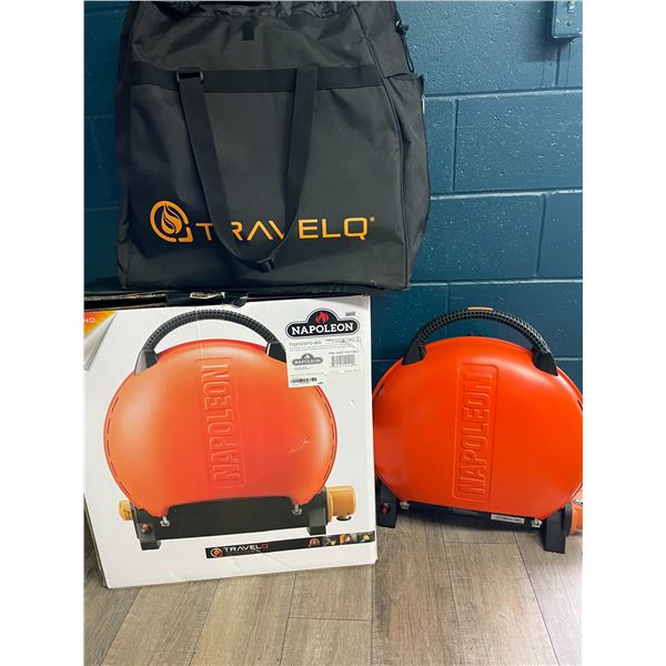 Napoleon Portable Outdoor Grill with Heavy Duty Carrying Case - Used