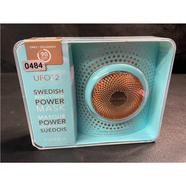 1 FOREO UFO 2 Swedish Beauty-Tech Power Facial Mask Device - Mint Blue - NEW SEALED!