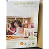 Image 2 : 1 Squeeze Station Press & Store Unit - 4 fl oz.- Includes 10 Single-Use Pouches - New