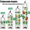 Image 2 : Box of 2 6FT Tall Metal Garden Trellises/Plant Support Towers for Outdoors/Indoor Plants - Brand Ne