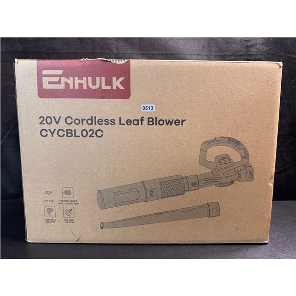 Enhulk 20V Cordless Leaf Blower - New