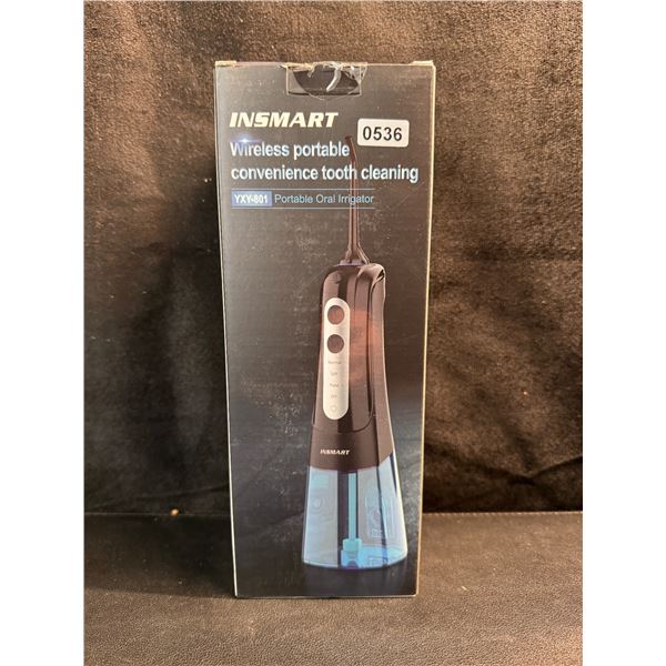 Insmart Rechargeable Oral Irrigator/Water Flosser 300ml Capacity - New