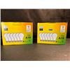 Image 1 : 2 6 Packs of 15W A19 LED Bulbs Natural White - New