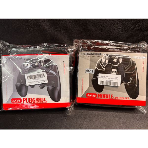 2 AK66 PUBG Mobile Phone Controllers - New