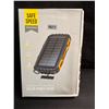 Image 1 : 20000mAh Outdoor Solar Power bank and Flashlight - New