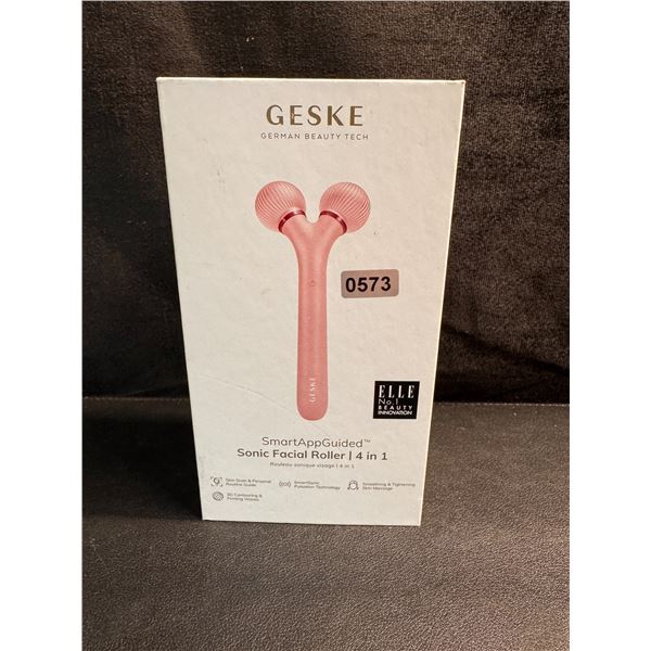 Geske 4 in 1 Smart Sonic Facial Roller - New