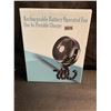 Image 1 : Rechargeable Battery Operated Desktop/Stroller Fan - New