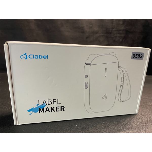 1 Clabel Portable Bluetooth Label Maker - Inkless/Wireless Thermal Label Machine - New Sealed!
