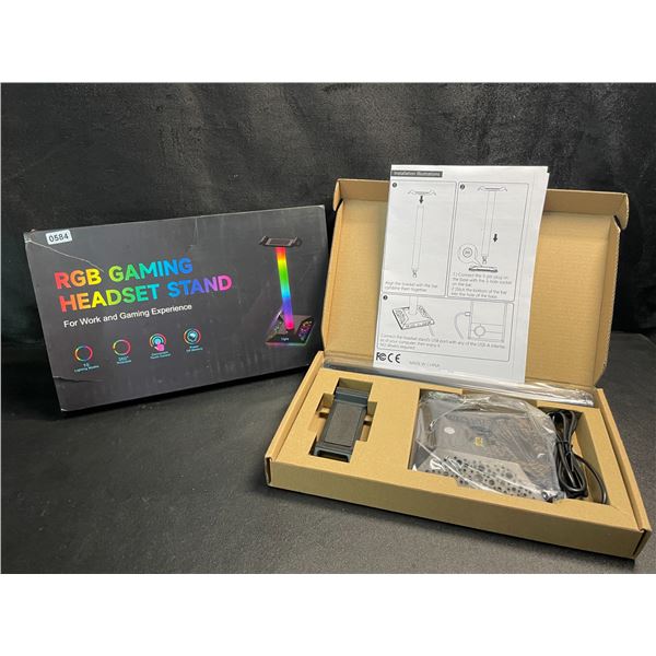 1 RGB Gaming Headset Stand - New
