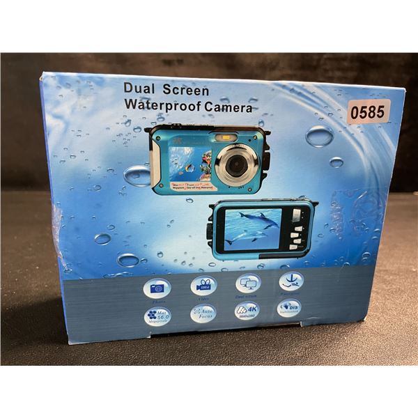 1 Dual-Screen Waterproof Digital Camera - Great for Travel/Vacays! Brand New