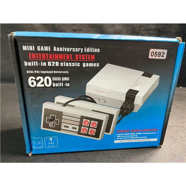 1 Mini-Game Anniversary Edition Entertainment System - 620 Retro/Classic Video Games Built-In - New