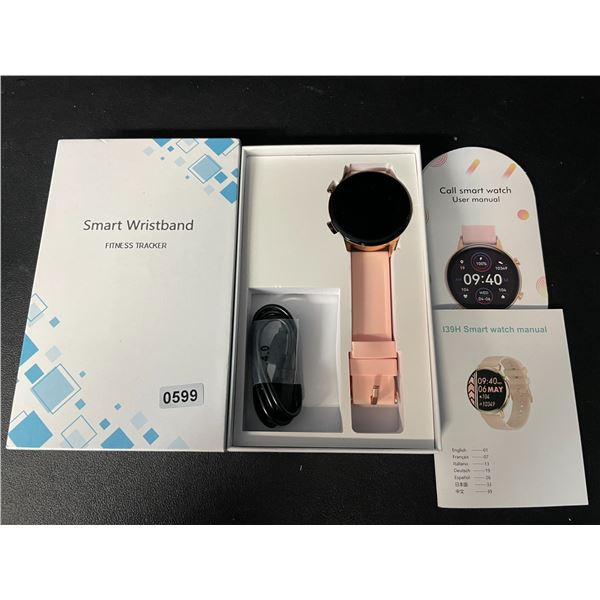 1 Smart Watch/Fitness Activity Tracker Watch - Pink - Brand New