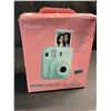Image 1 : 1 Fujifilm Instax Mini 12 Instant Camera - Mint Green - Brand New (Slightly Damaged Box)