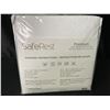 Image 2 : 1 SafeRest Premium Mattress Protector - King Size - Waterproof, Dust Proof, Hypoallergenic - New