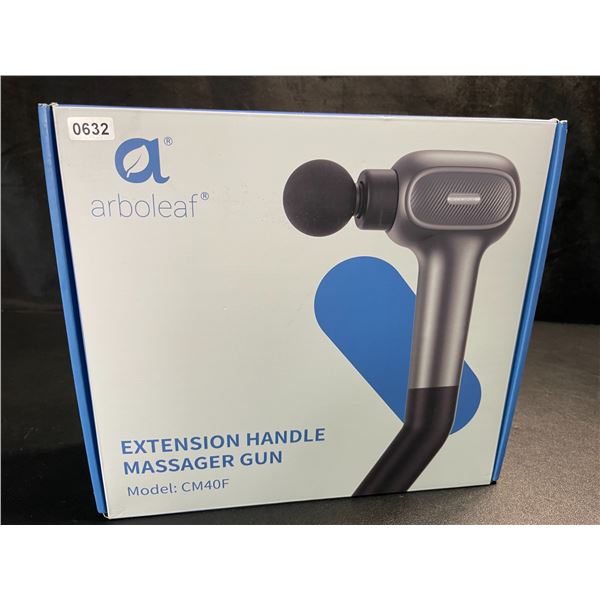 1 Arboleaf Extension Handle Massager Gun (Model: CM40F) - New