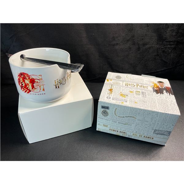 1 Harry Potter Ramen/Noodle Bowl with Chopsticks - New in Box