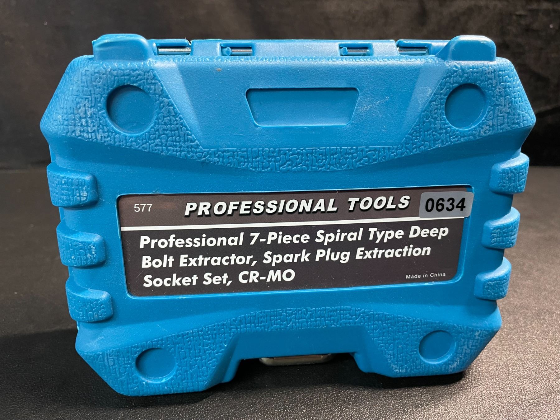 1 Professional 7-Piece Spiral Type Deep Bolt Extractor; Spark Plug ...