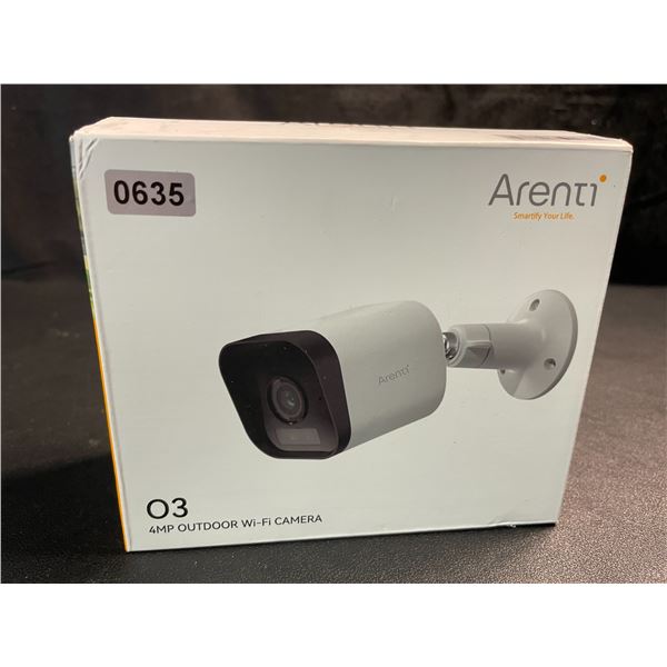 1 Arenti O3 4MP Outdoor WiFi Smart Security Camera - Brand New