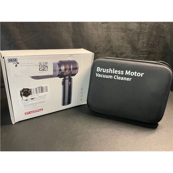 1 High-Power Mini Cordless Car Vacuum Cleaner/Compressed Air Blower Duster - New