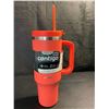 Image 1 : 1 Contigo Insulated Leak-Proof Tumbler Mug - 1.18L - Coral Colour with Straw - New