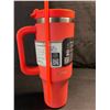 Image 3 : 1 Contigo Insulated Leak-Proof Tumbler Mug - 1.18L - Coral Colour with Straw - New