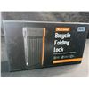 Image 1 : 1 West Biking Bicycle Folding Lock/Security Bike Lock - Brand New