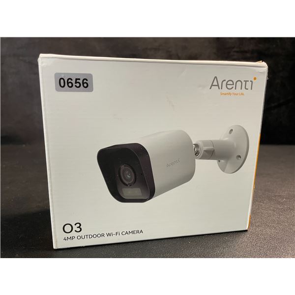 1 Arenti O3 4MP Outdoor WiFi Smart Security Camera - Brand New