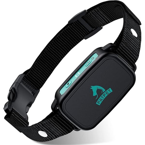 2 Patpet A12 No Bark Collars for Dogs - Rechargeable - Dog Training Anti-Bark Collars - New