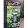 Image 1 : 1 Solar Bug Zapper Lantern - Kills Flying Insects/Mosquitos - Brand New