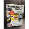 Image 1 : 1 Hamilton Beach Breakfast Sandwich Maker with Timer - Ready in 5mins -  New Sealed