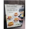 Image 2 : 1 Hamilton Beach Breakfast Sandwich Maker with Timer - Ready in 5mins -  New Sealed