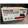 Image 1 : 1 Cooliss Folding Brush Iron for Hair - Brand New