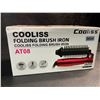 Image 1 : 1 Cooliss Folding Brush Iron for Hair - Brand New